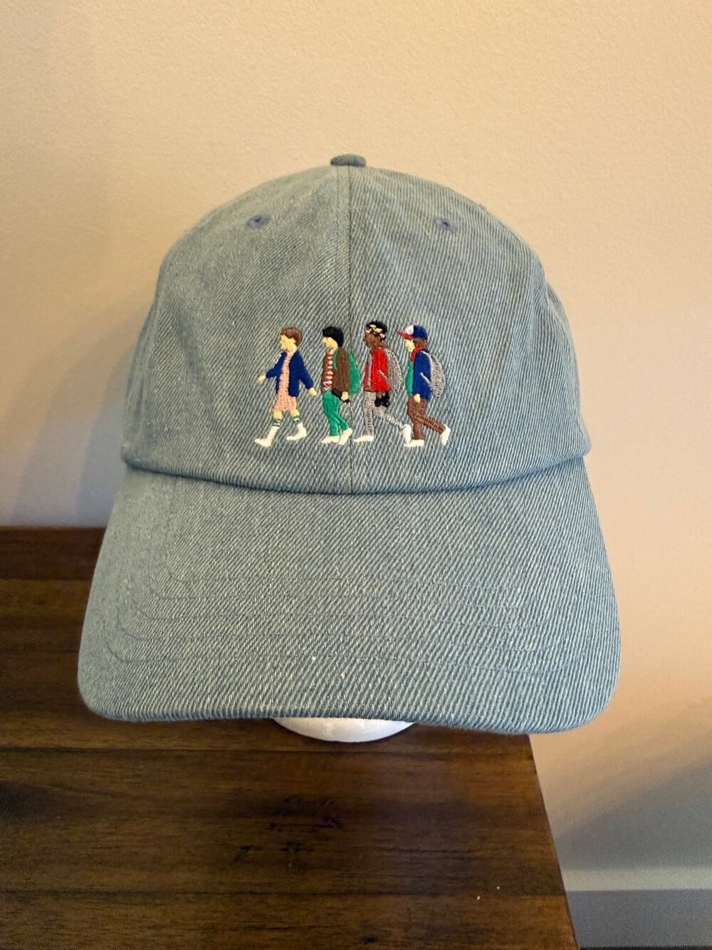 STRANGER THINGS Loungefly Blue Denim Hat Cap Netflix Official Merchandise